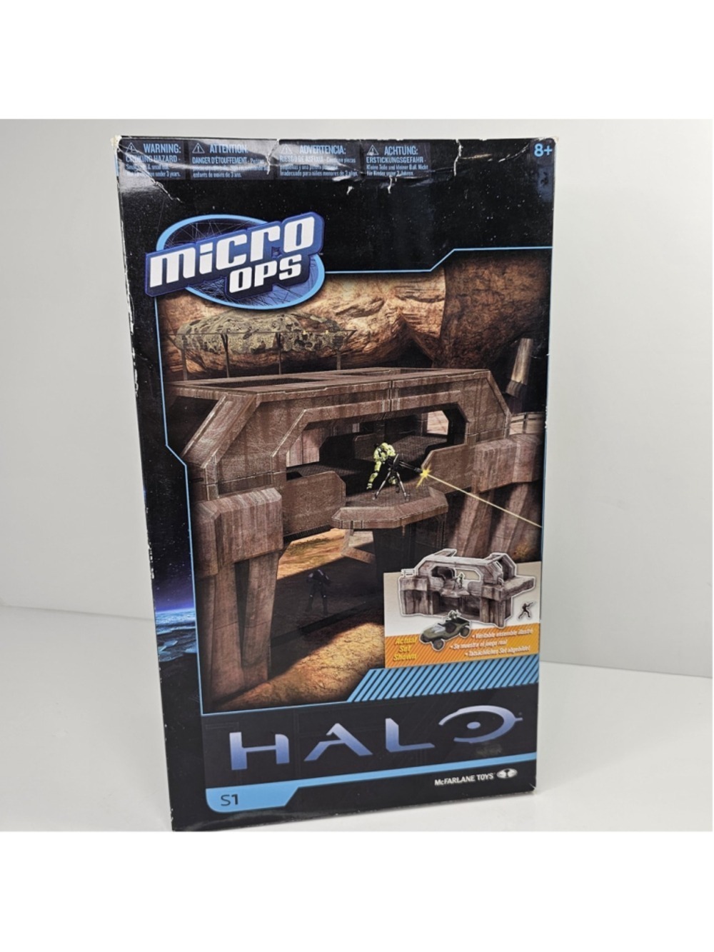 Halo Micro Ops High Ground Gate S1 McFarlane Toys 2012 Warthog Spartan